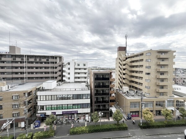 室内からの展望