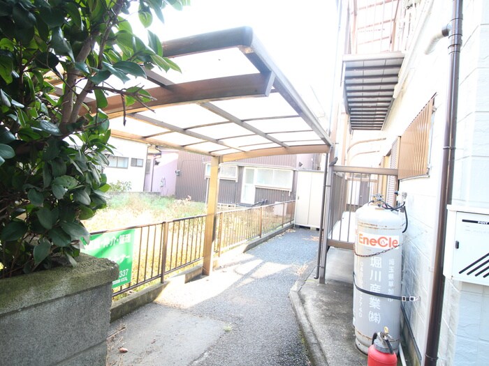 カトレアコーポの駐輪場