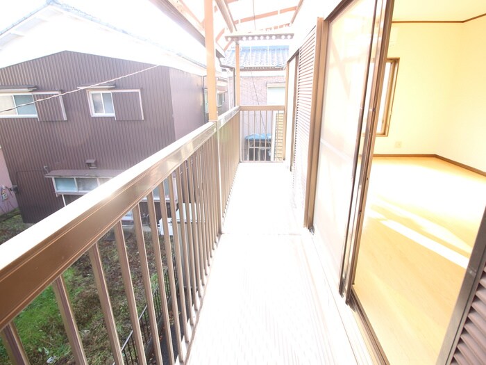 カトレアコーポのベランダ・バルコニー