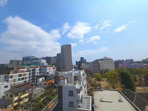 室内からの展望