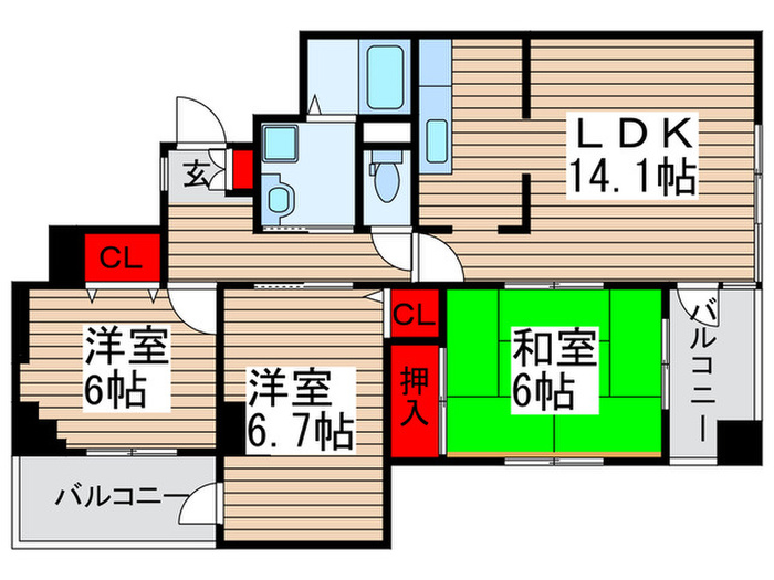 間取図