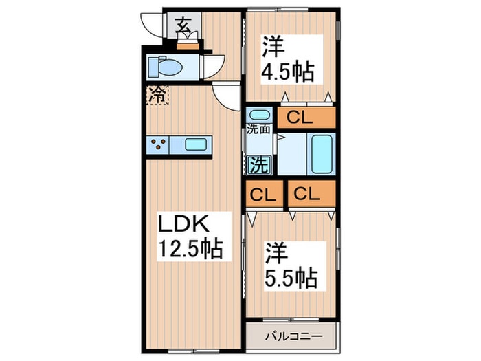Maison de Sourireの間取り図
