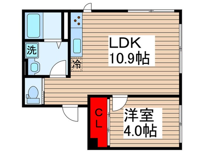 リバーサイド木場の間取り図