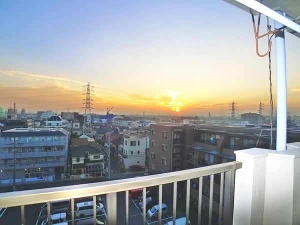 室内からの展望