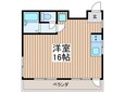 コーポＭ５の間取図