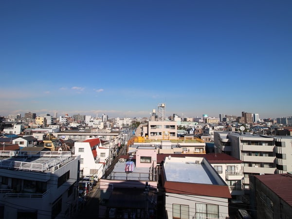 室内からの展望