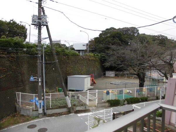 室内からの展望