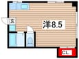 石田コ－ポの間取図