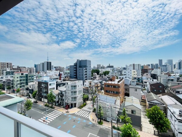 室内からの展望