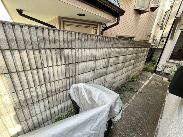 みやこハイツの駐輪場