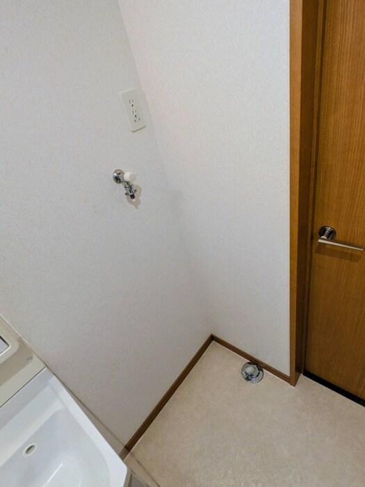 みやこハイツの洗濯機置場