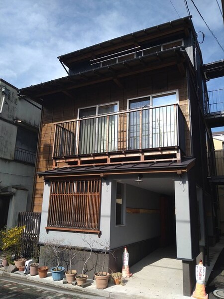 佃島学校共同住宅外観写真