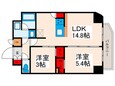 アジールコート町屋の間取図