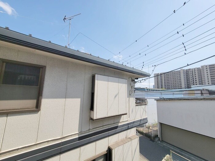 b´CASA幕張Ⅱre-bornの室内からの展望