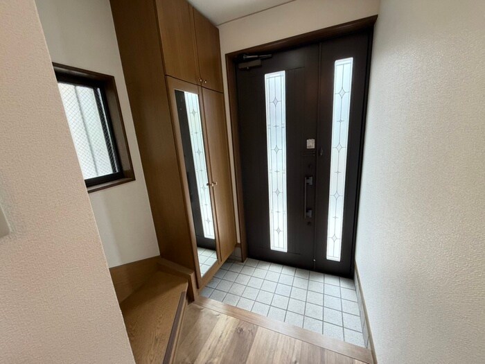 西大泉3丁目貸家の玄関