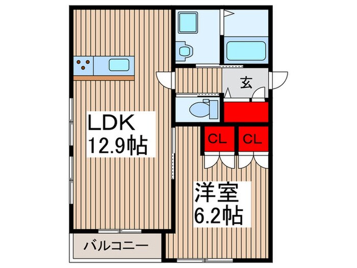 Ｆｏｒｅｓｔ　ＵＲＡＷＡの間取り図