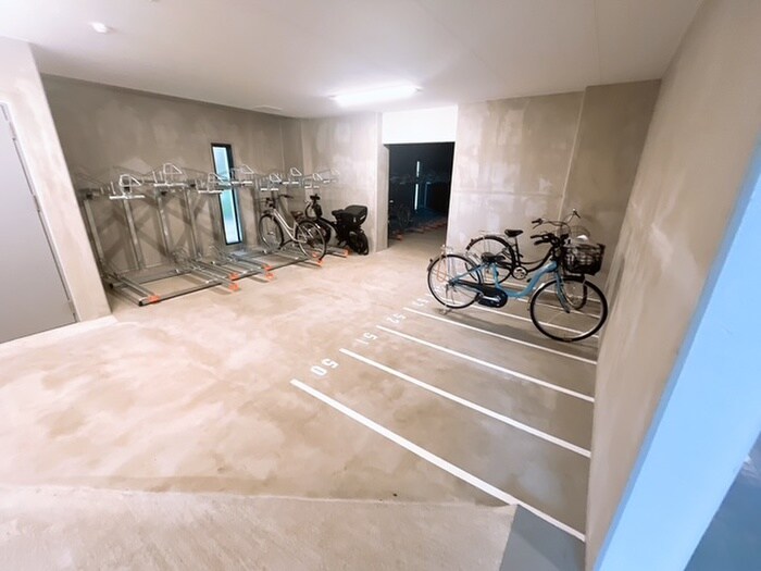 Ｗレジデンス多摩川の駐輪場