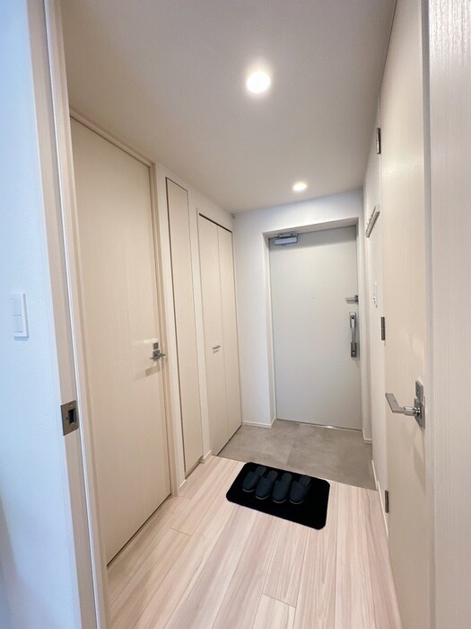 Ｗレジデンス多摩川の玄関