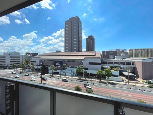 室内からの展望