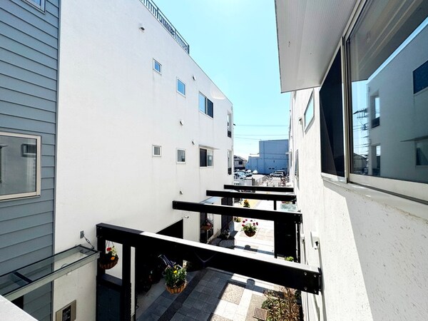 室内からの展望