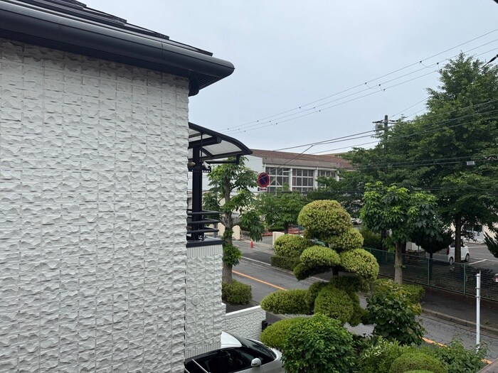 渡辺ハイツの室内からの展望