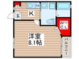 フォレスタ西千葉の間取図