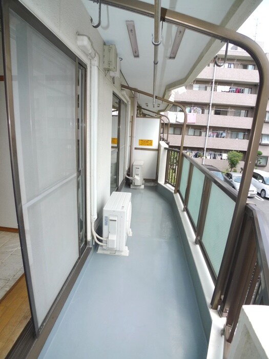 メゾンエイトのベランダ・バルコニー