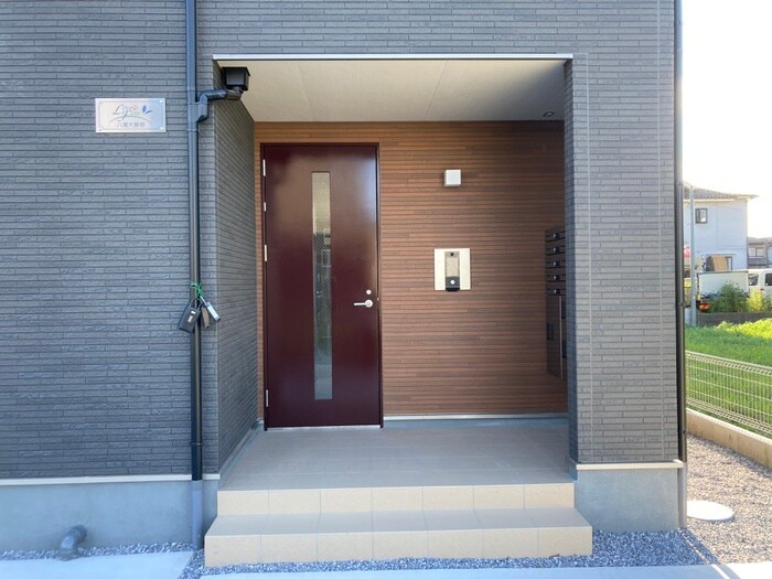 リーブルファイン八潮大曽根のエントランス部分