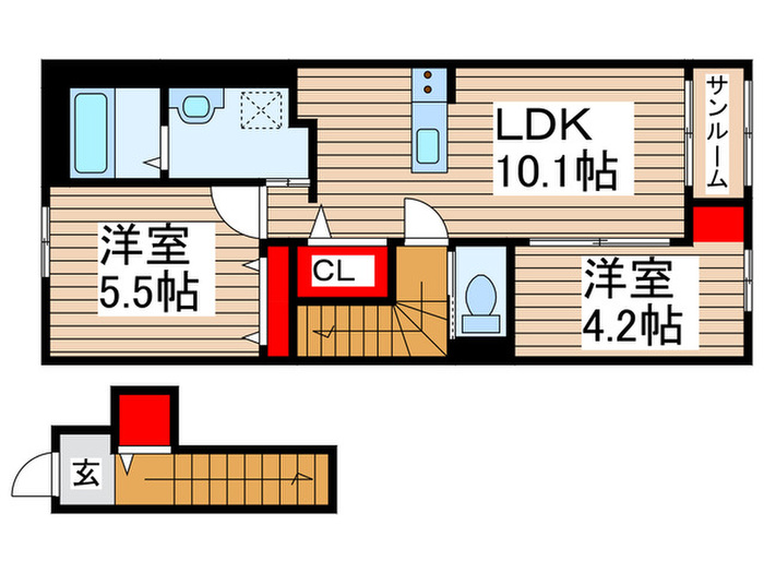 間取図