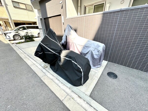 バイク置き場