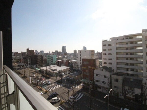 室内からの展望