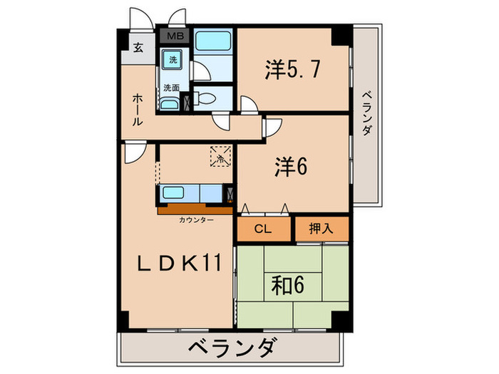 間取図