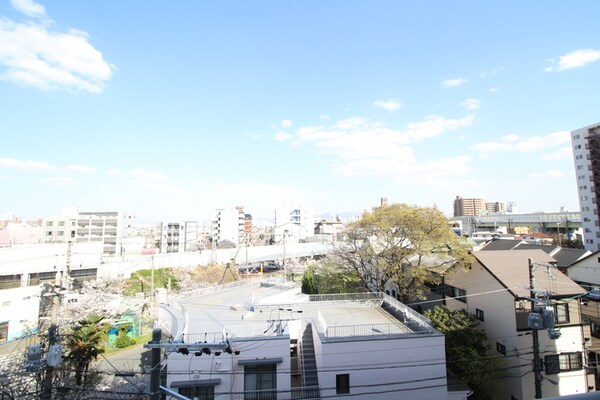 室内からの展望