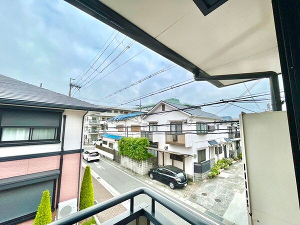 室内からの展望