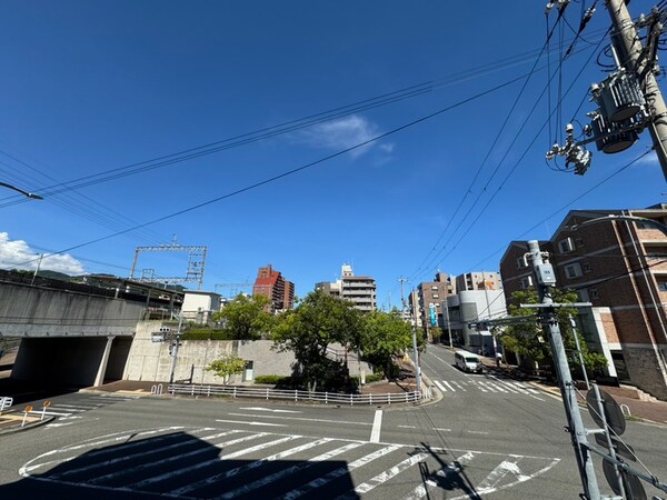 室内からの展望