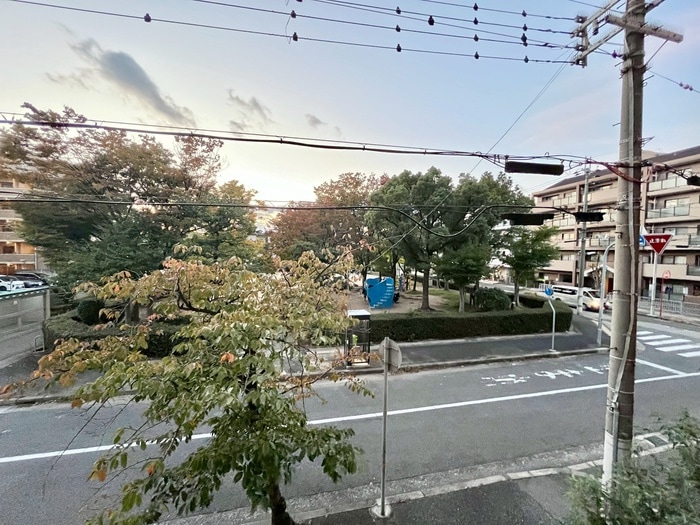 室内からの展望