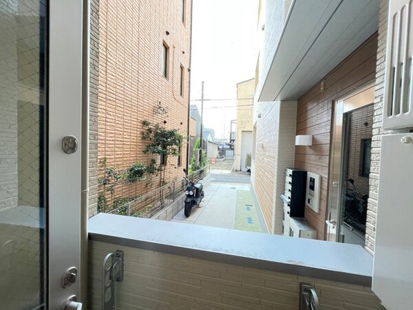 室内からの展望