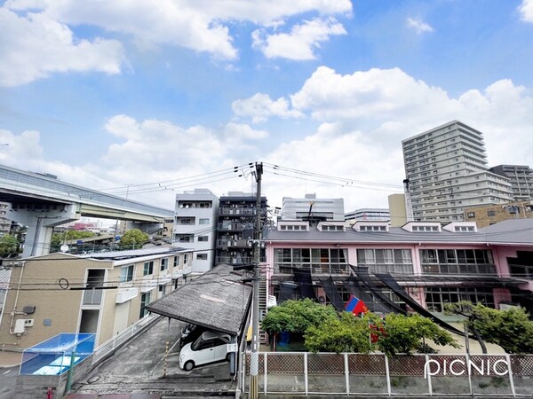室内からの展望