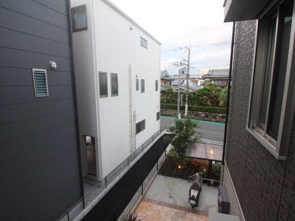 室内からの展望