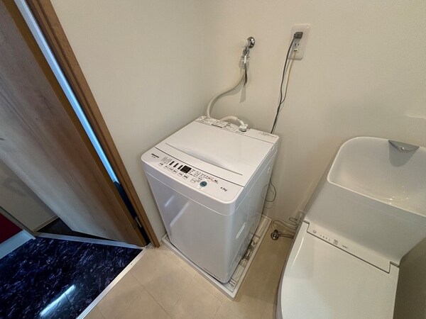 洗濯機置場