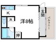 ハイツあすはの間取図