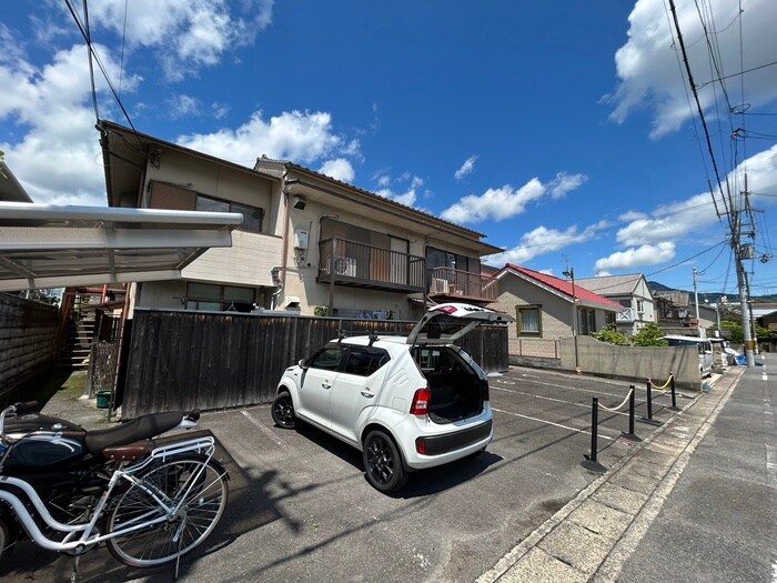 ハイツあすはの駐輪場