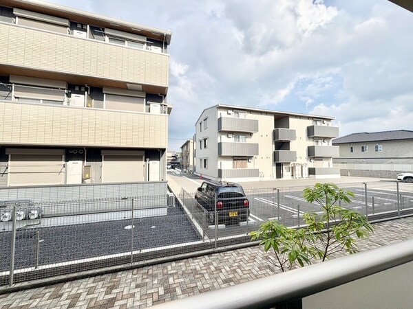 室内からの展望