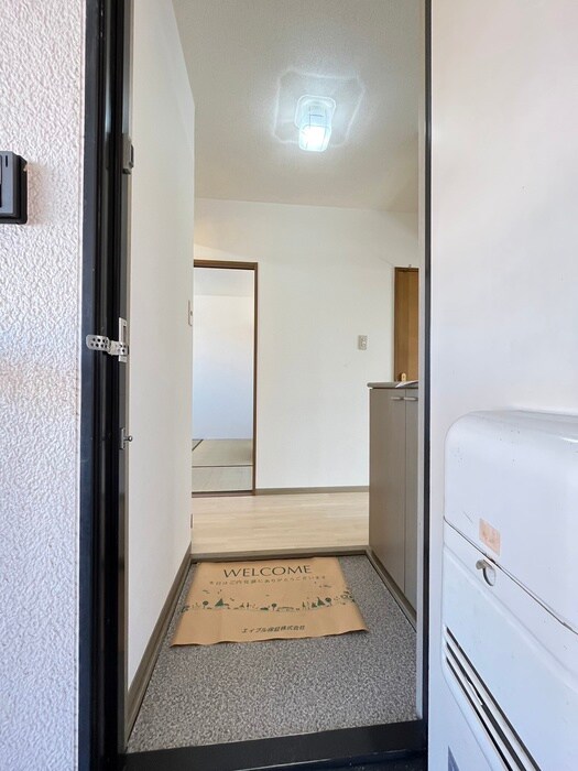 ピーチハイツ上町の玄関