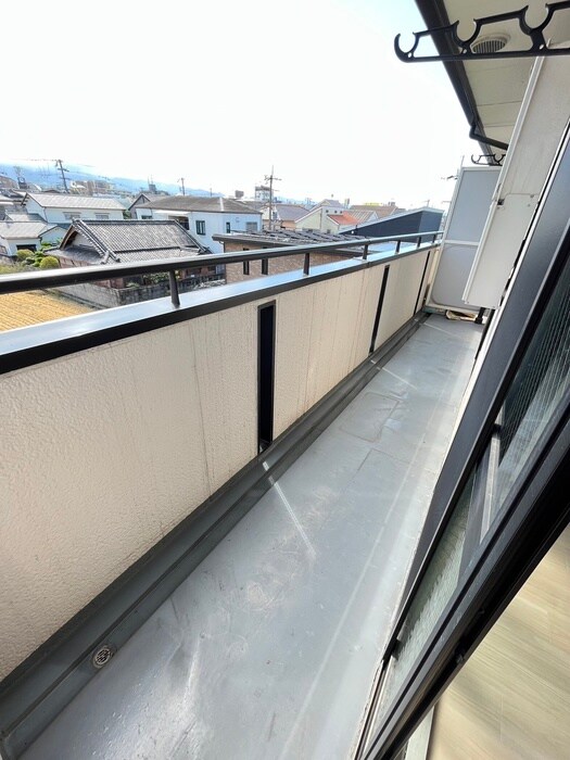 ピーチハイツ上町のベランダ・バルコニー