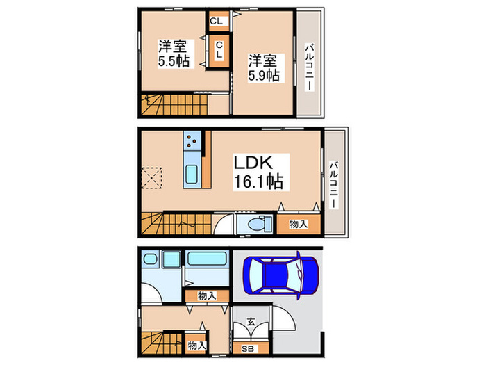 間取図