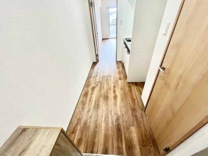 サンクリエート追分の廊下