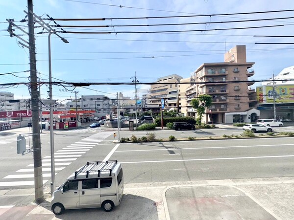 室内からの展望