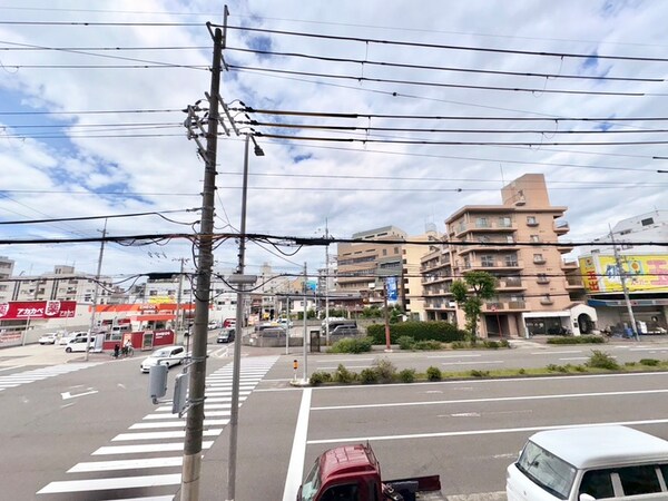 室内からの展望