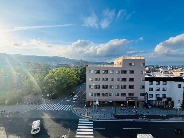 室内からの展望